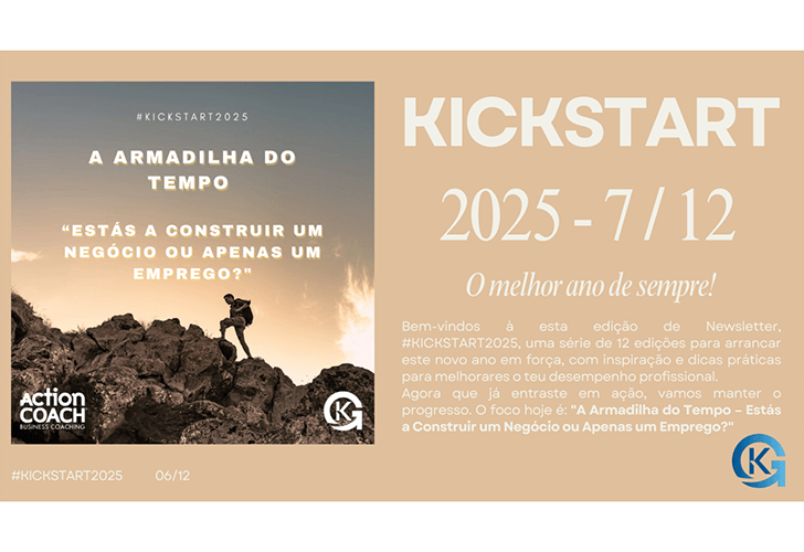 #KICKSTART2025 – Edição 7 de 12