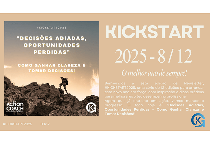#KICKSTART2025 – Edição 8 de 12