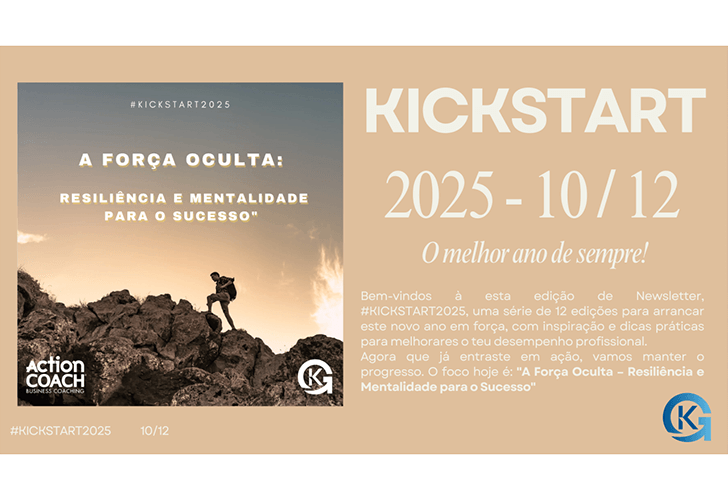 #KICKSTART2025 – Edição 10 de 12